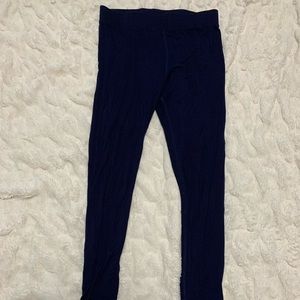 Girls Navy Blue Leggings